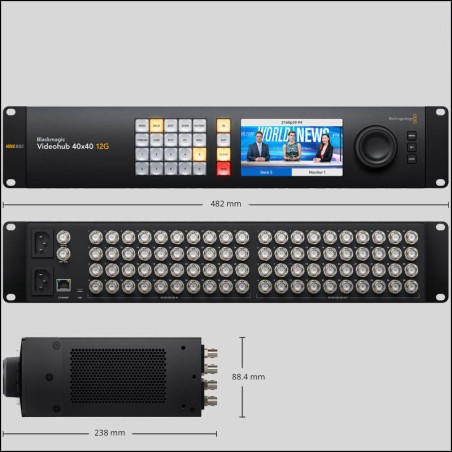 Blackmagic Videohub 40x40 12G