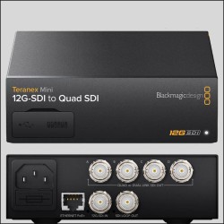 Teranex Mini 12G-SDI to Quad SDI