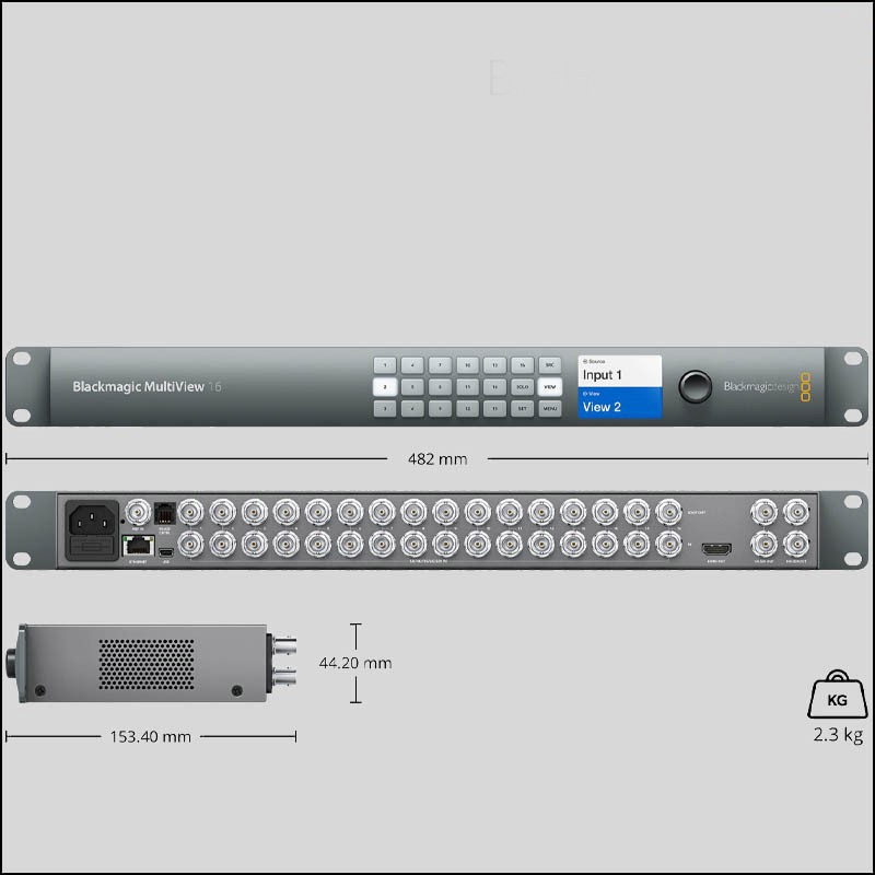 Blackmagic MultiView 16