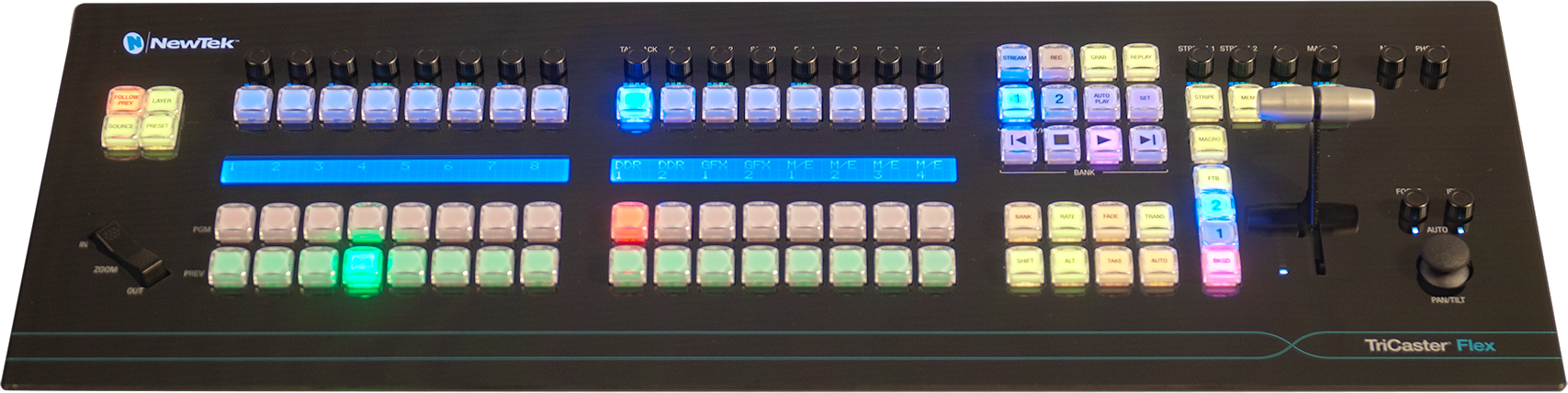 NewTek 4-Stripe Control Panel