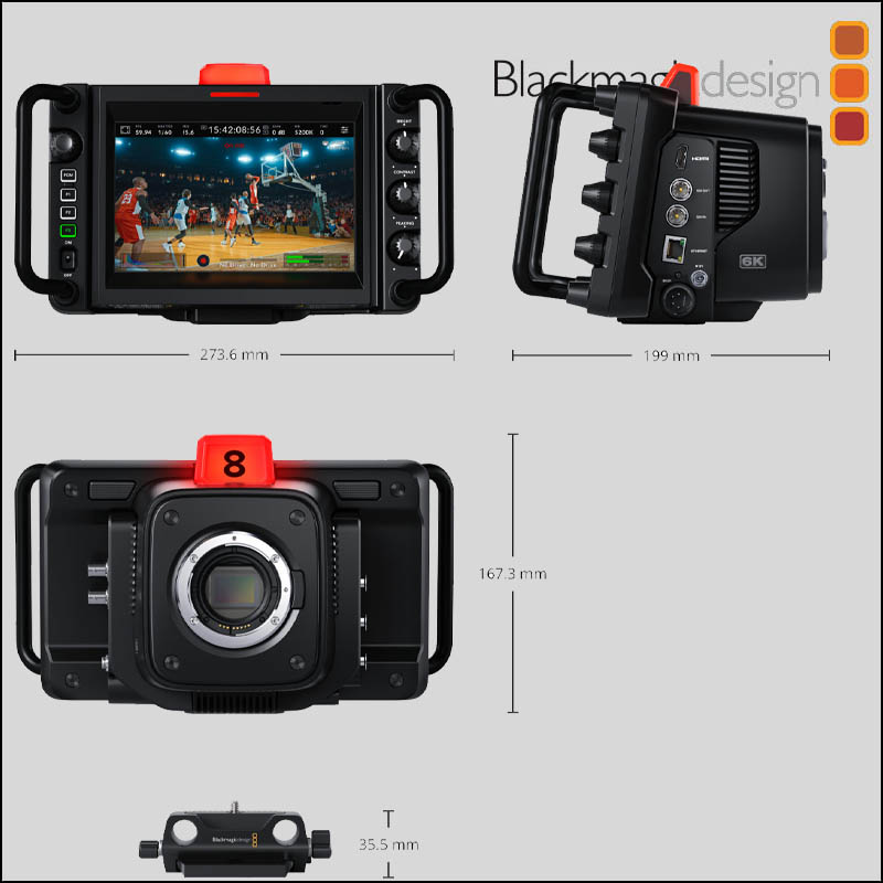 Blackmagic Studio Camera 4K Pro G2